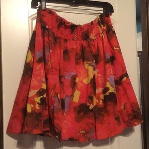 Floral skirt
